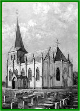 Kerk in gothische stijl 1949